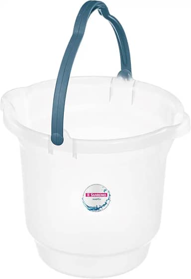 Sanremo - Balde Plástico de 12 Litros, Linha Hydrus