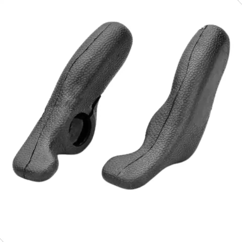 Manopla Bar End Bike Mtb Guidão Bicicleta Anatômica Ergonômica Par Antiderrapante Mundo Compras