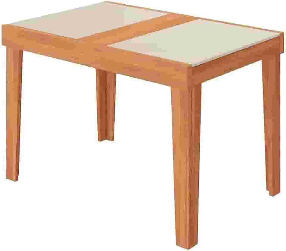 Mesa de Jantar Extensível 140 cm Naturalle Pinhão