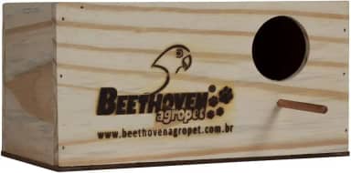 Ninho para Pássaro Passarinho Calopsita em Madeira