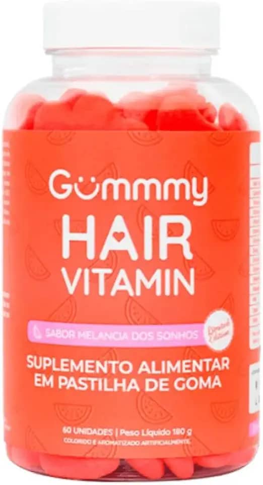 Gummy Hair Vitamin (60 gomas), Melancia