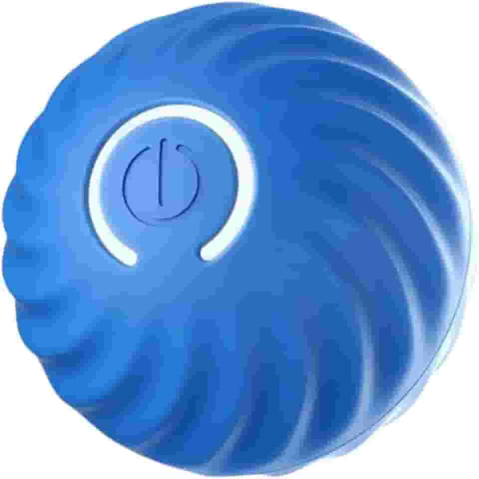 Bolinha Pet Interativa Com Movimento Automático – Brinquedo Interativo Recarregável USB, Estimula Exercícios e Reduz Estresse Premium (COR SORTIDA)