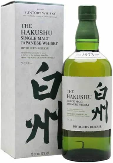 Whisky Japonês The Hakushu Single Malt 700 ml