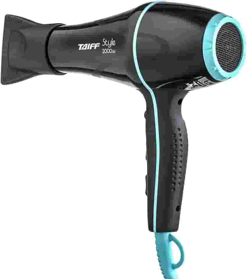 Secador Taiff Stylle 2000w 220v, Taiff, STYLE 334, PRETO, Pequeno