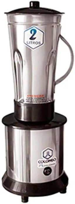 liquidificador industrial 2 litros baixa rotação bivolt - jl colombo