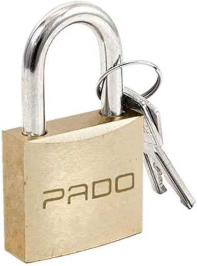 CADEADO LT-30MM, Pado, 51000016, Dourado