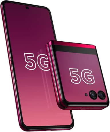Smartphone Motorola Razr 40 Ultra 5G - Viva Magenta Vegan Leather, 256GB, RAM 8GB, Câmera 12 MP, Selfie 32 MP e Tela de 6,9"