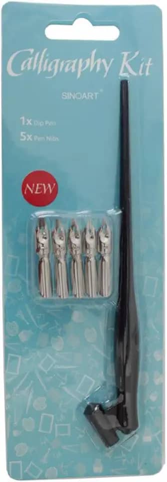 Kit Caligrafia 5 Penas + Cabo Oblique