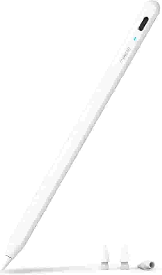 metapen A8 Caneta para iPad (2018-2025), Carregamento Rápido, Pixel Precise, Lápis para Apple iPad (11/10/9/8/7/6ª geração), Pro (12,9'/11'/13', M4), Air (3/4/5/M2/M3), Mini (5ª/6ª geração)