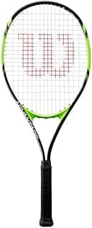Wilson Raquete de tênis, Advantage Xl, unissex, jogadores iniciantes e intermediários, tamanho de aderência L3, preto/verde, Wrt30140u3