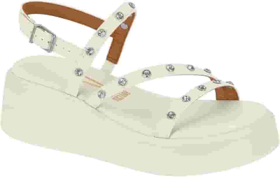 SANDÁLIA PAPETE FEMININA VIZZANO 6525.101 SOLADO PLATAFORMA 6 CM DE ALTURA