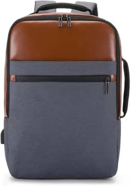 Mochila Elegante e Funcional para Notebook de 15.6 Polegadas com Porta de Carregamento USB - Ideal para Uso Casual e Profissional