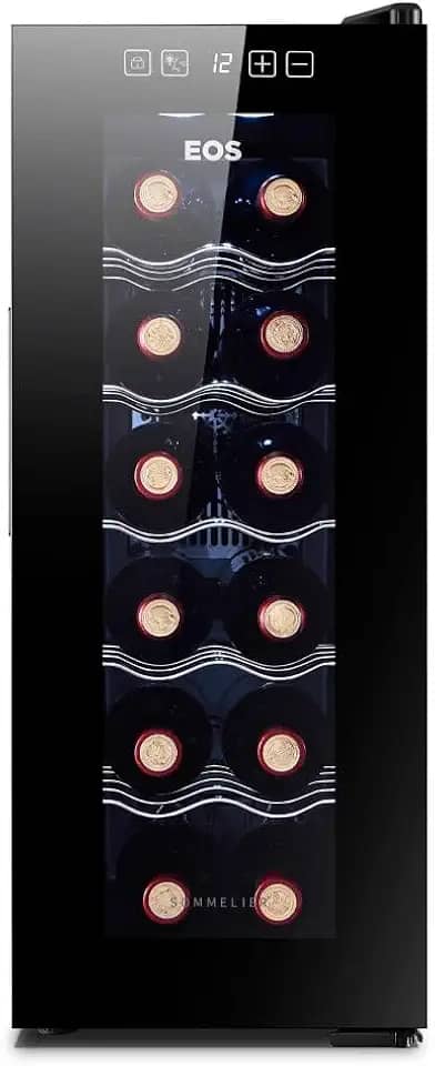 Adega Climatizada Eletrônica Eos 12 Garrafas Eae12 Bivolt