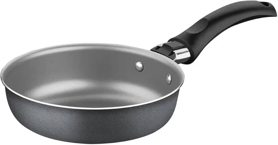 Frigideira Para Ovo De Alumínio Com Revestimento Interno De Antiaderente Tramontina Turim Grafite 13cm