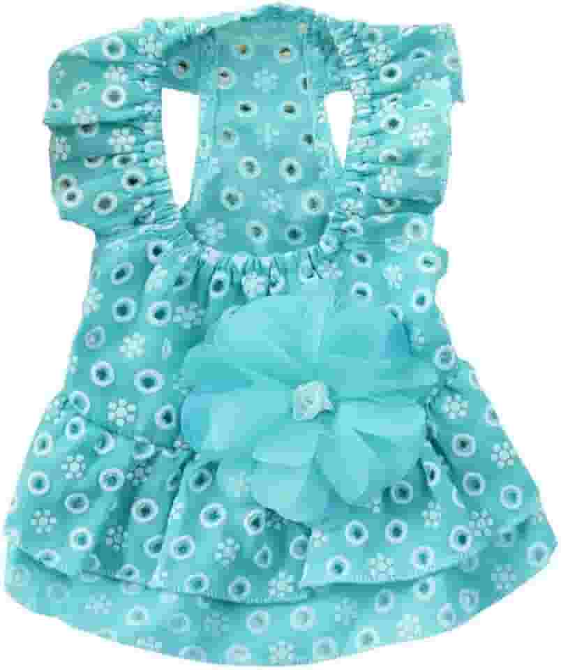 Vestido Bonito Para Roupas De Cachorro Vestidos De Primavera Para Cães Pequenos Vestido De Cachorro De Verão Vestido De Cachorrinho Vestido De Princesa Primavera e Verão