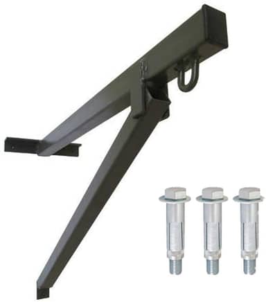 Suporte Aço Zincado Parede Reforçado Para Saco De Pancada - Envio Imediato Com Garantia - Gorilla
