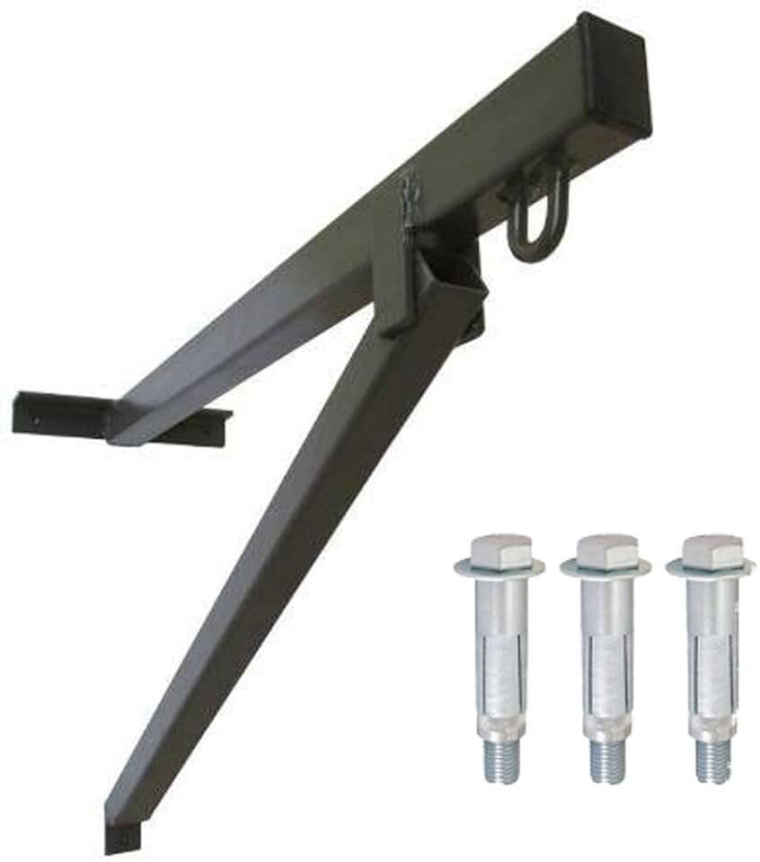 Suporte Aço Zincado Parede Reforçado Para Saco De Pancada - Envio Imediato Com Garantia - Gorilla