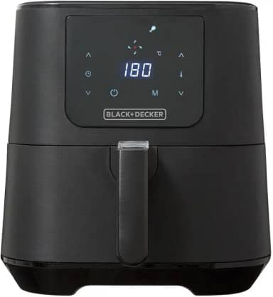 Black Decker Air Fryer, Fritadeira Elétrica Digital, sem Óleo, com Capacidade de 7L Modelo AFD7Q, 220V