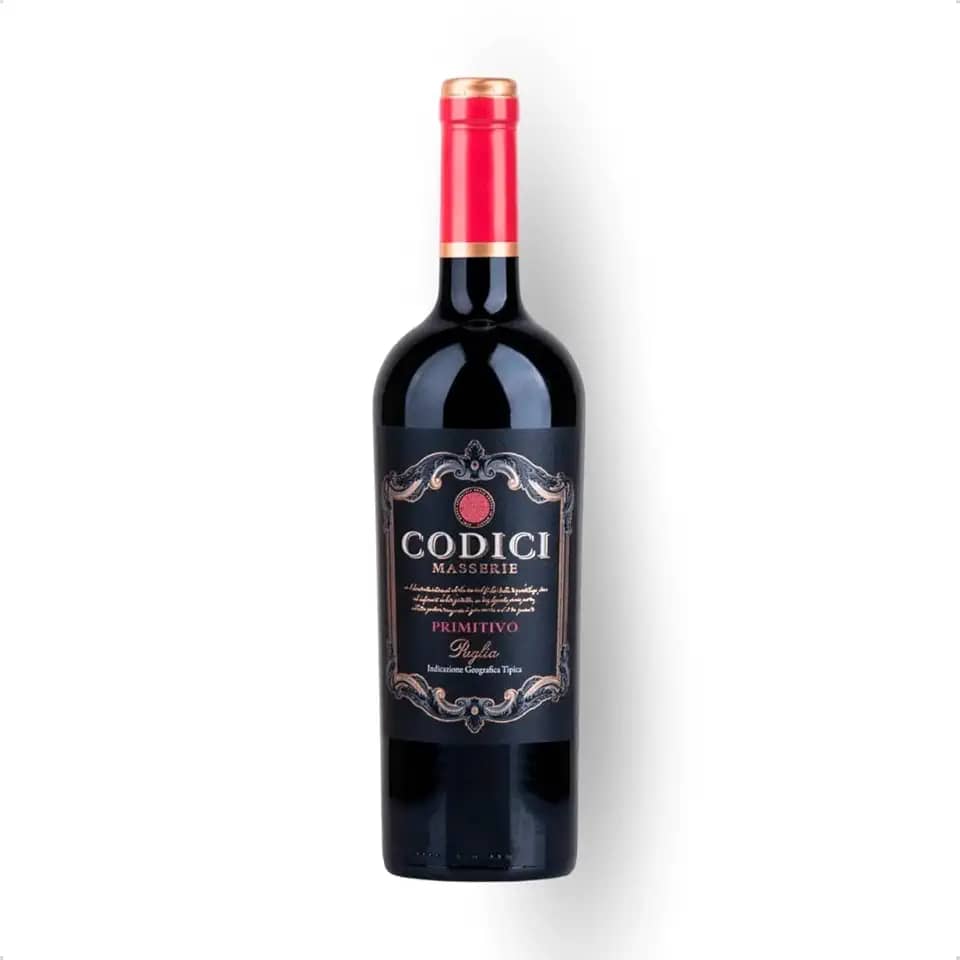 Vinho Codici Primitivo Puglia Tinto 750ml