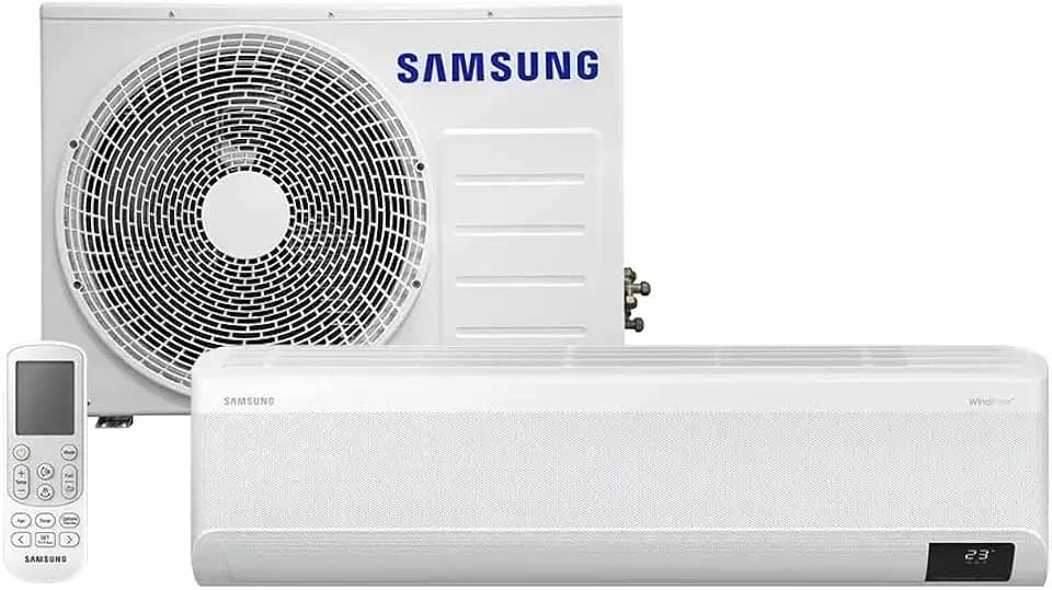 Samsung Ar-condicionado Split Inverter WindFree Connect Sem Vento 22.000 BTUs Frio AR24BVFAAWKNAZ 220V