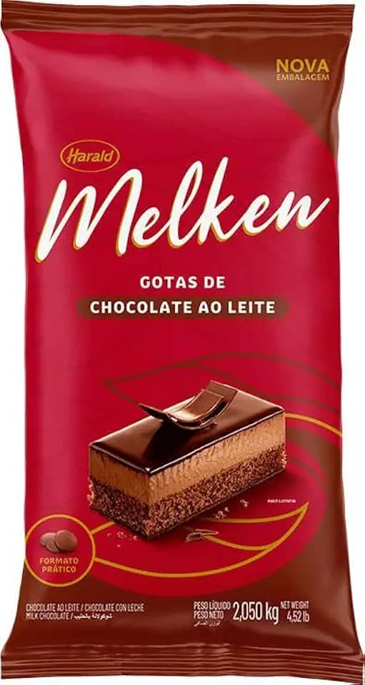 Chocolate Gotas Moeda ao Leite 2,05Kg Melken
