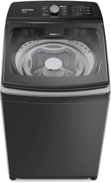 Máquina de Lavar Brastemp 16kg Titânio com Tecnologia Double Wash e Ciclo Tira Manchas Advanced-BWD16A9 110V