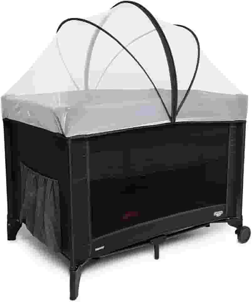 Berço Cosco Kids, Nanny, 0 a 18kg, Preto Mescla