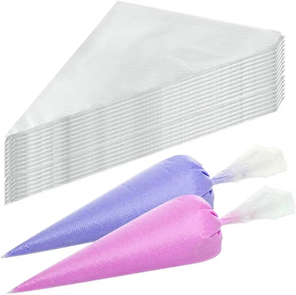 Saco/Manga de Confeitar Descartável Pequeno 28cm 100 unidades Resistente