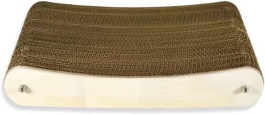 Arranhador Gatos Multiuso 3 Em 1 para Arranhar Dormir e Exercitar as Unhas