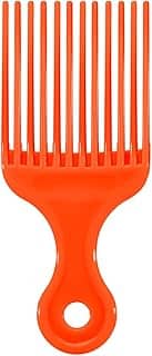 Condor, Pente Garfo, Dentes Estreitos, Dá Volume, Cabelos Crespos ou Cacheados, Multicor