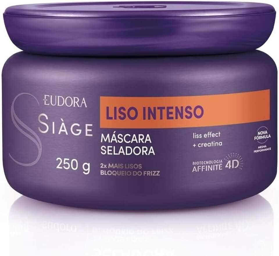 Eudora Máscara Capilar Siàge Liso Intenso 250g