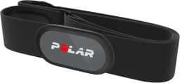 Polar Sensor de Frequência Cardíaca H9 Preto - ANT+ / Bluetooth, Sensor de FC à prova d'água com Elástico para Treinos Indoor, Academia Ciclismo, Corrida ou Esportes Outdoor