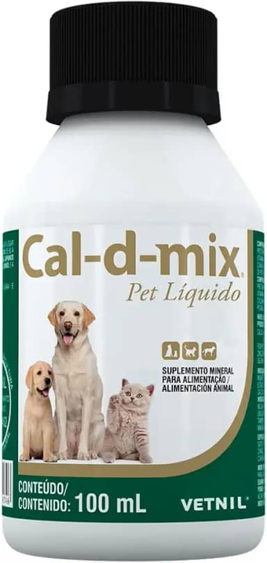 VETNIL Cal-D-Mix Pet Líquido 100Ml Vetnil