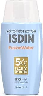 ISDIN Protetor Solar Facial Fusion Water 5 Stars Sem Cor FPS 60-50ml
