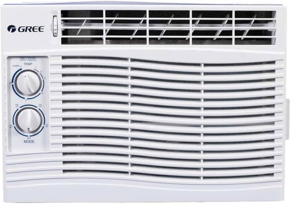 Ar Condicionado Janela Gree 7000 BTU/h Frio R32 Mecânico GJC07BV-A6NMND1A – 127 Volts