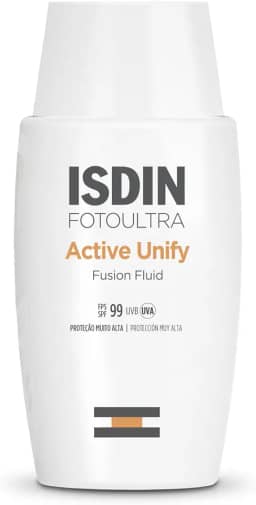 Protetor Solar e Clareador Facial ISDIN Active Unify FPS 99 - 50ml