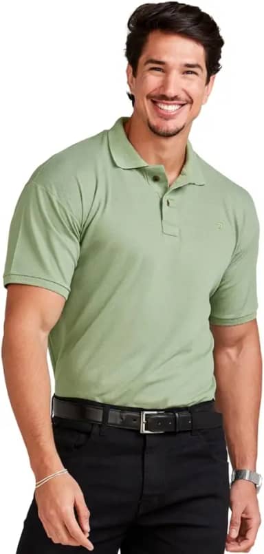 Camisa Polo Masculina Algodão Piquet