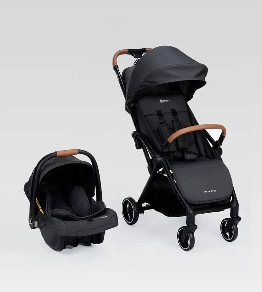 Travel System Safety 1st, Spark Plus Duo, 0 meses a 22 kg, Black Graphite