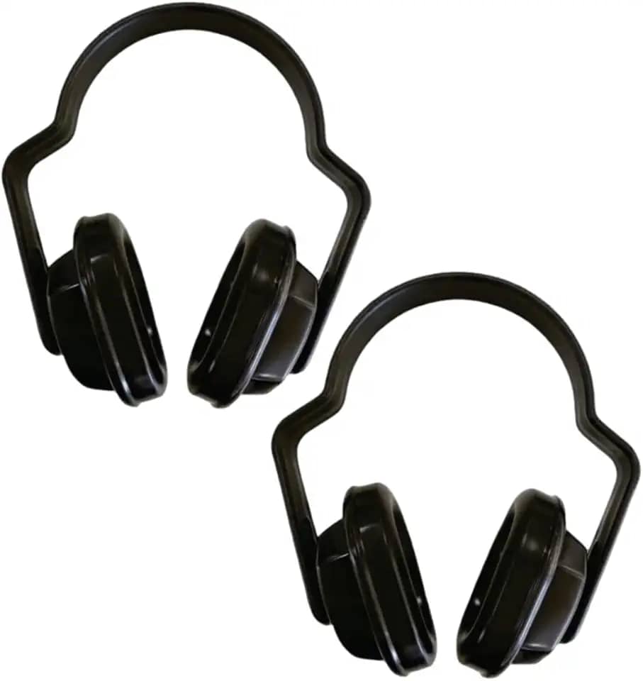 Kit 2 Abafador de Ruído Protetor Auricular Tipo Concha com CA