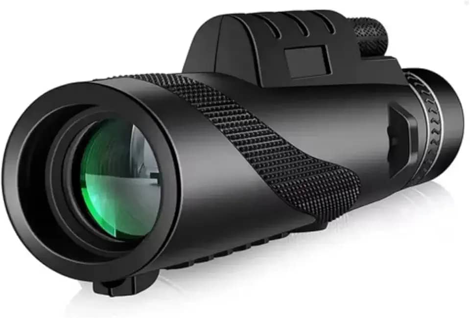 Monóculo de Longo Alcance 40x60 – Zoom Potente, Lentes HD, Kit Completo | Ideal para Trilha, Caça, Viagem e Vigilância