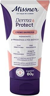 Creme Barreira Derma Protect com Bióticos 60g, Missner