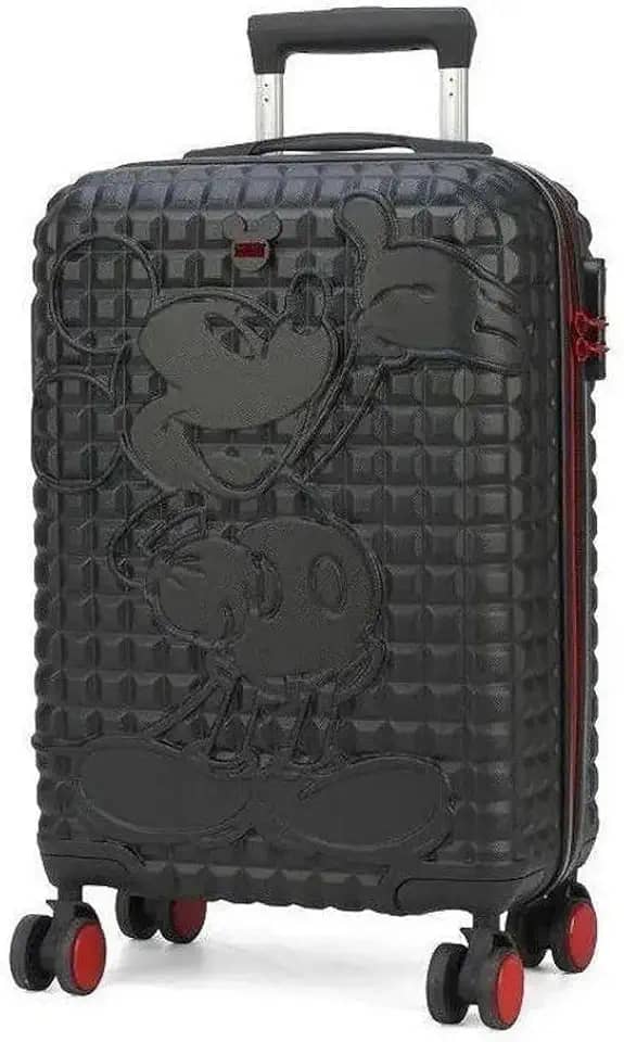Mala De Viagem Bordo Disney Mickey 360 Rigida Tamanho P