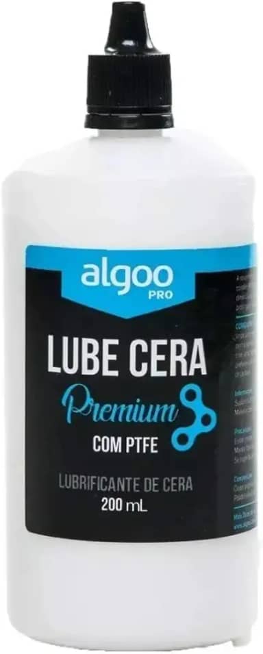 Lubrificante Corrente Algoo Pro Lube Cera Premium Ptfe 200ml Cor:Branco;Tamanho:Único;Gênero:Unissex