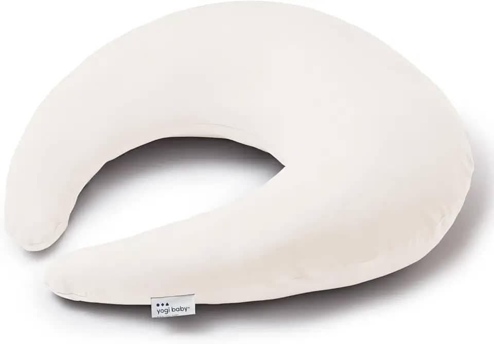 Almofada de Amamentação Yogi Baby Moon Branco Cupuaçu