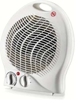 Aquecedor Elétrico 2 Em 1,2000w,220v, 12m², Branco