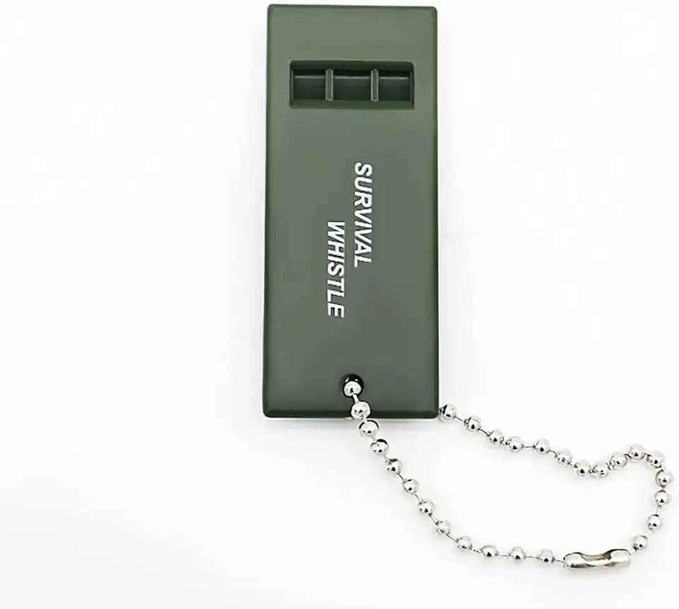 Apito esportivo de sobrevivência de três frequências - Apito de segurança de emergência alto de 120 dB para esportes ao ar livre, caminhadas, acampamento, árbitro, treinamento, aviso de tempestade