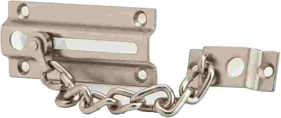 Ives by Schlage 481F15 Protetor de porta de corrente, níquel acetinado