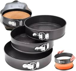 Forma RED de Metal c/Fundo Removível - bordas onduladas