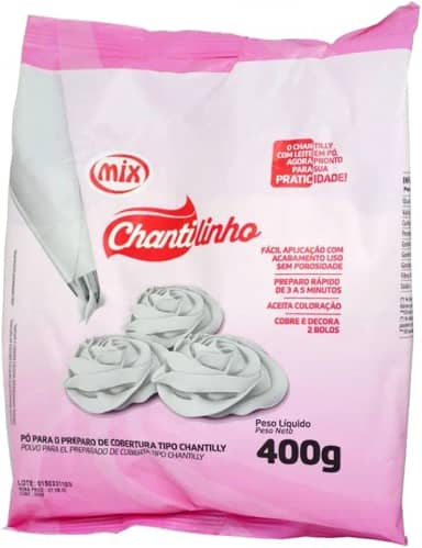 Chantilly Em Pó Chantilinho 400g - Mix