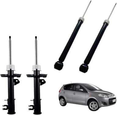 Par Amortecedor Dianteiro e Traseiro Novo Palio 2012 A 2017